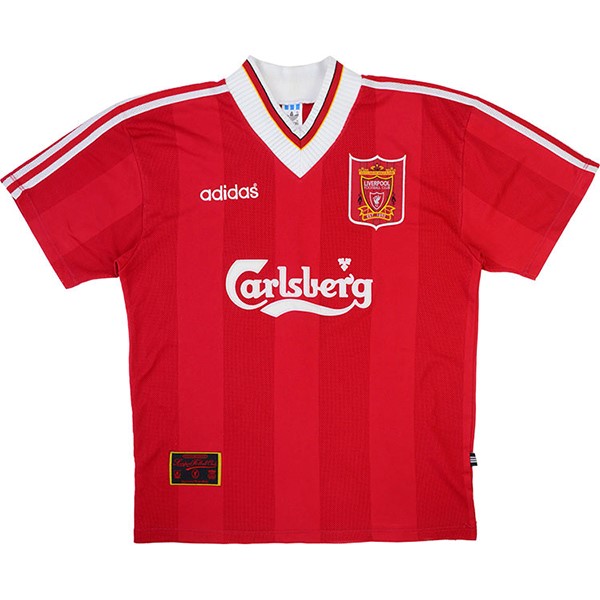 Tailandia Camiseta Liverpool 1st Retro 1995 1996 Rojo